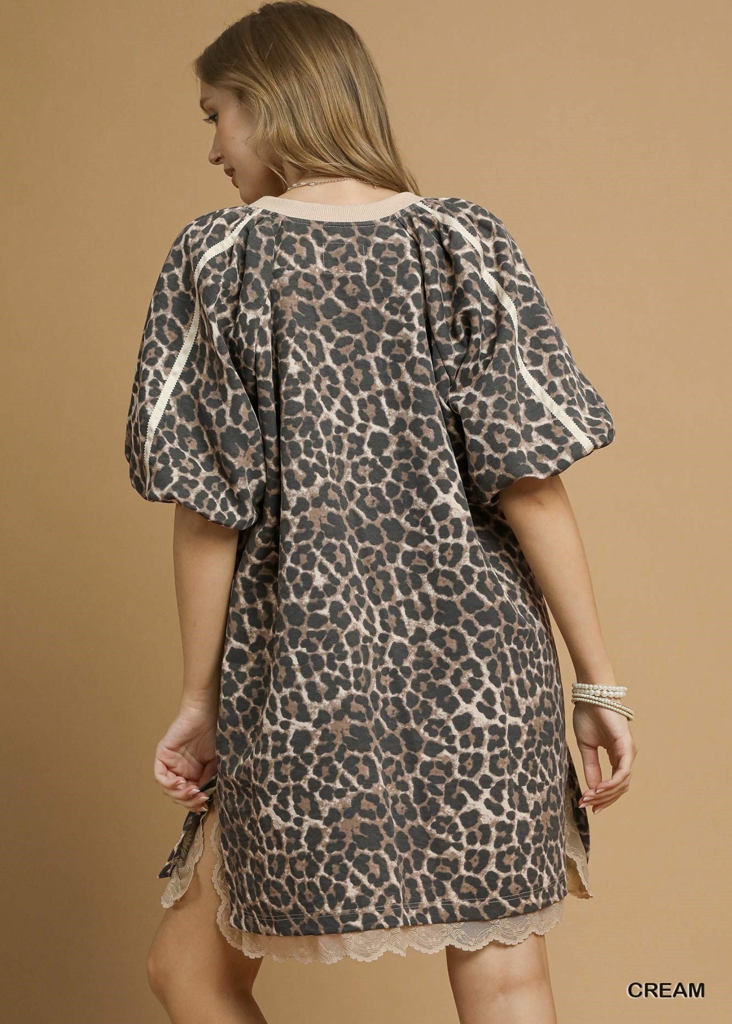 CALLIE DRESS - CREAM