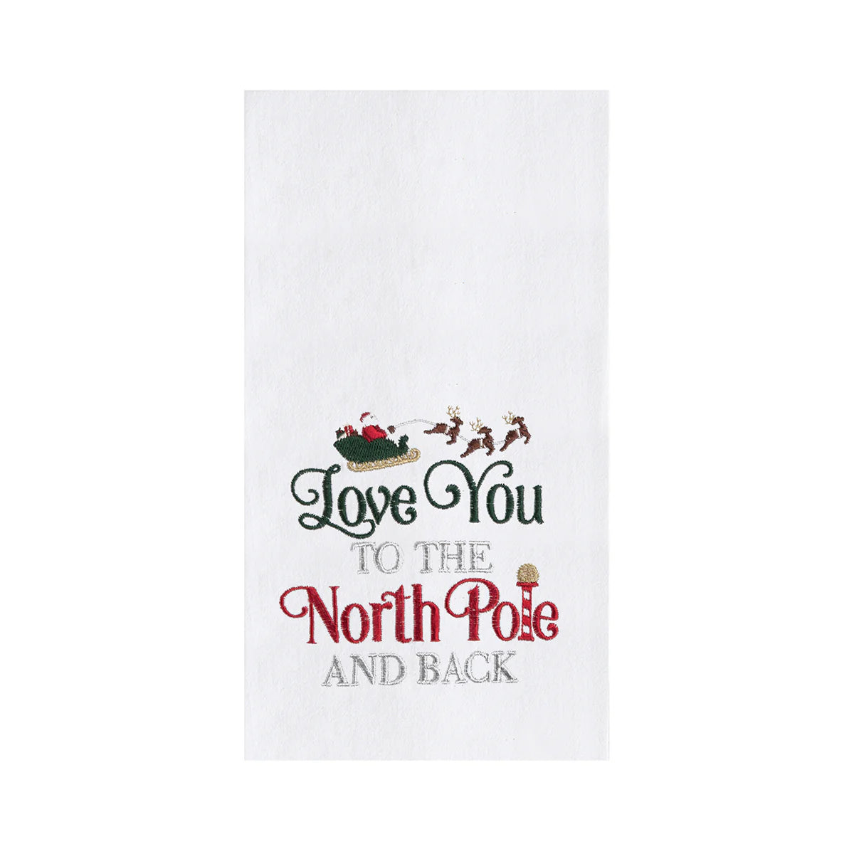 TO THE NORTH POLE AND BACK : TOWEL