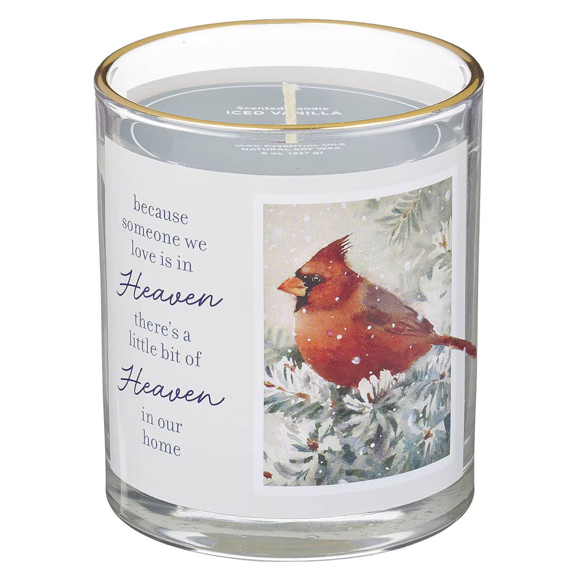 Someone We Love Is in Heaven Iced Vanilla Scented Candle