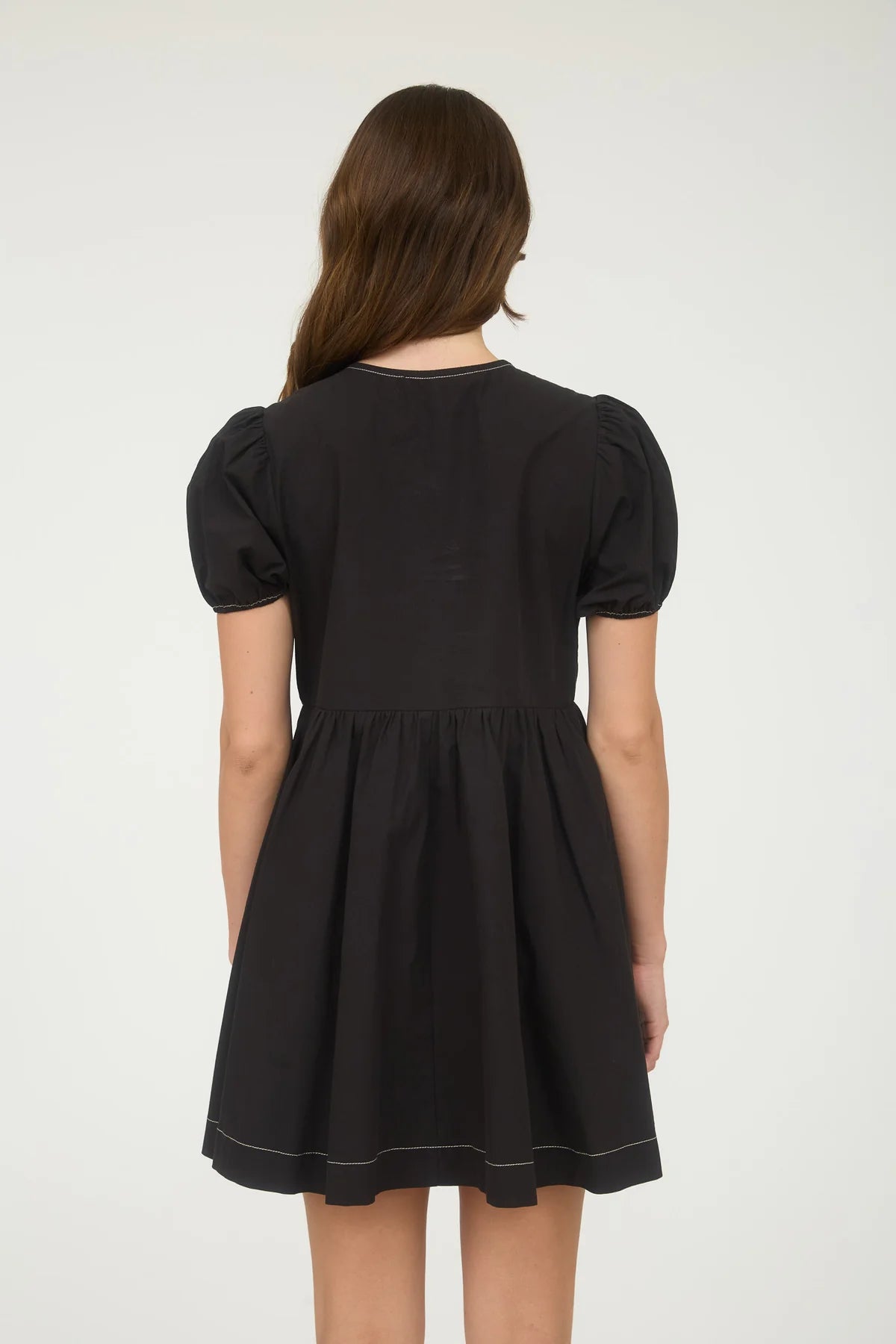 VERONICA MINI DRESS: BLACK