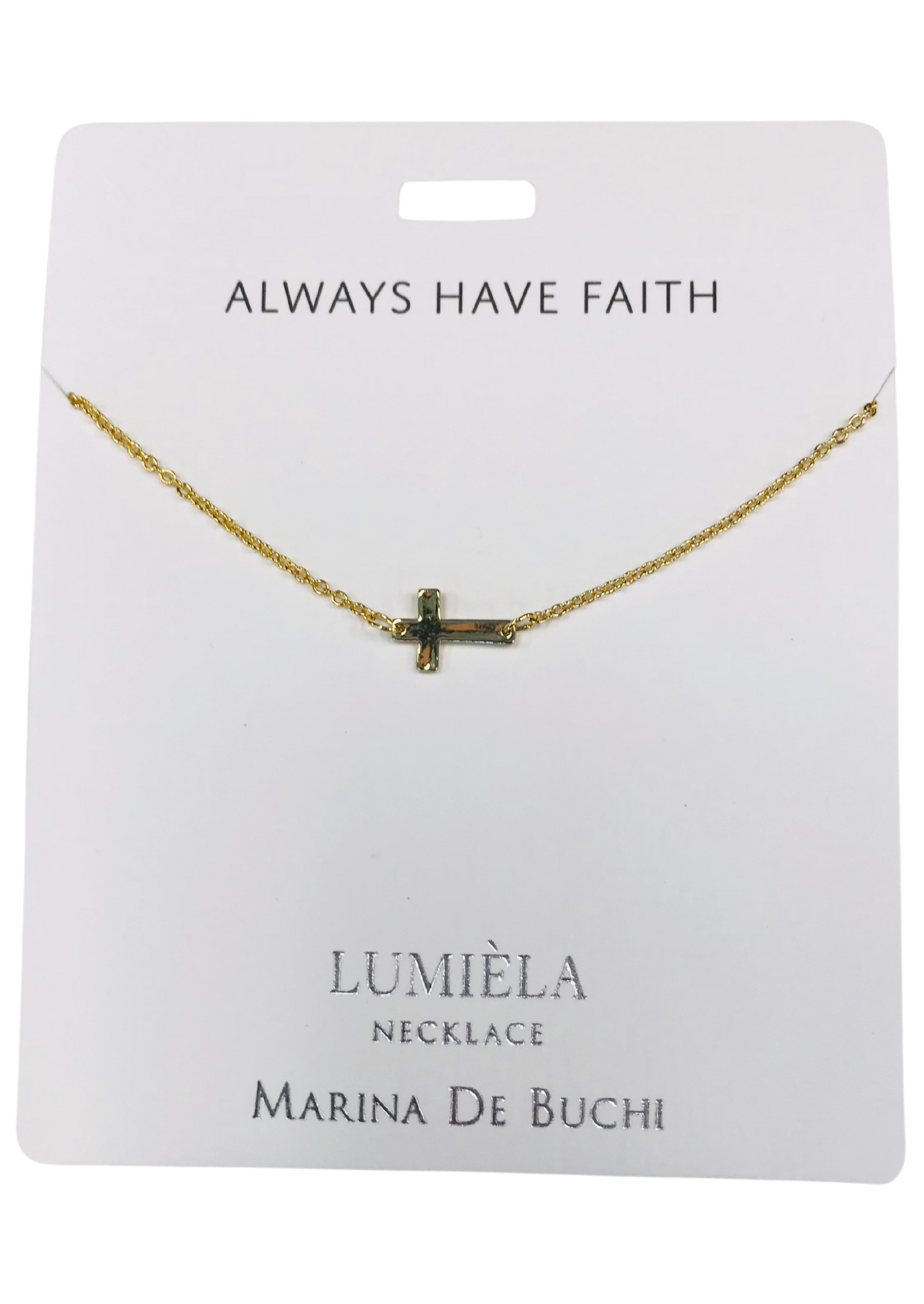 LUMIELA NECK-CROSS SHAPE