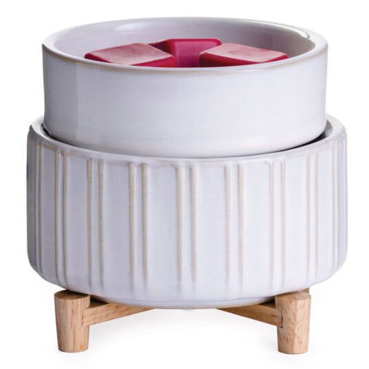 2-IN-1 CLASSIC WARMER CERAMIC & WOOD