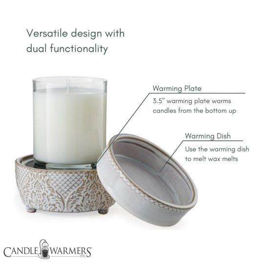 2-IN-1 CLASSIC WARMER VINTAGE WHITE