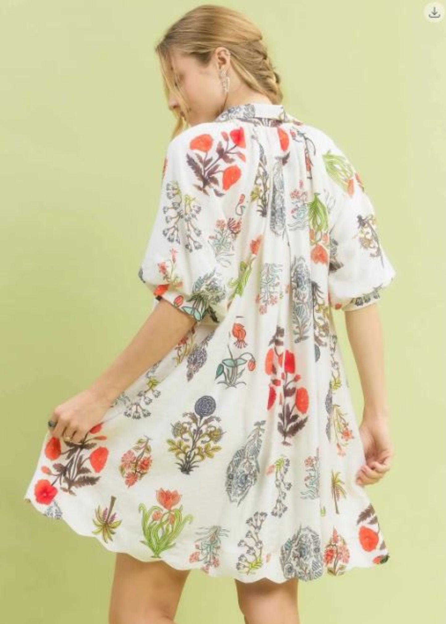 CASSIDY DRESS - CREAM MIX