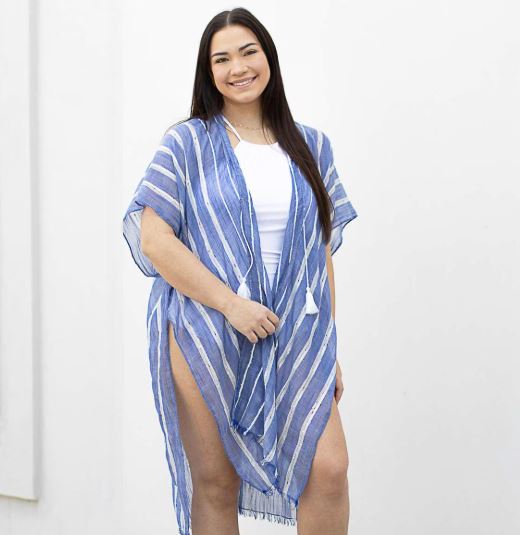 OCEAN TIDE COVER UP-ONE SIZE