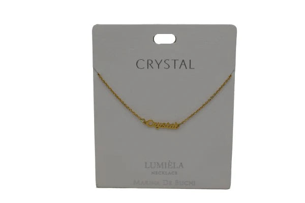 LUMIELA NECK-CRYSTAL