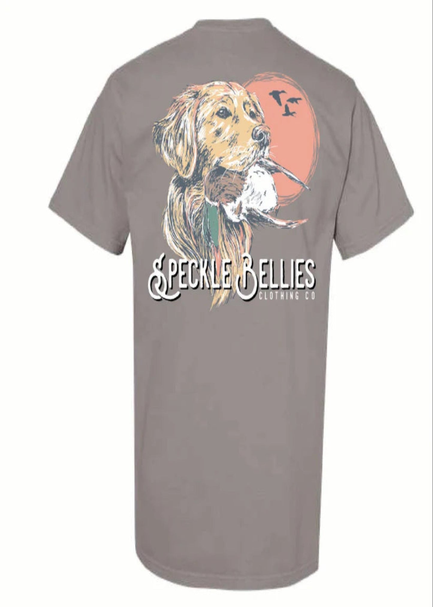 DOG DUCK YELLOW LAB TSHIRT