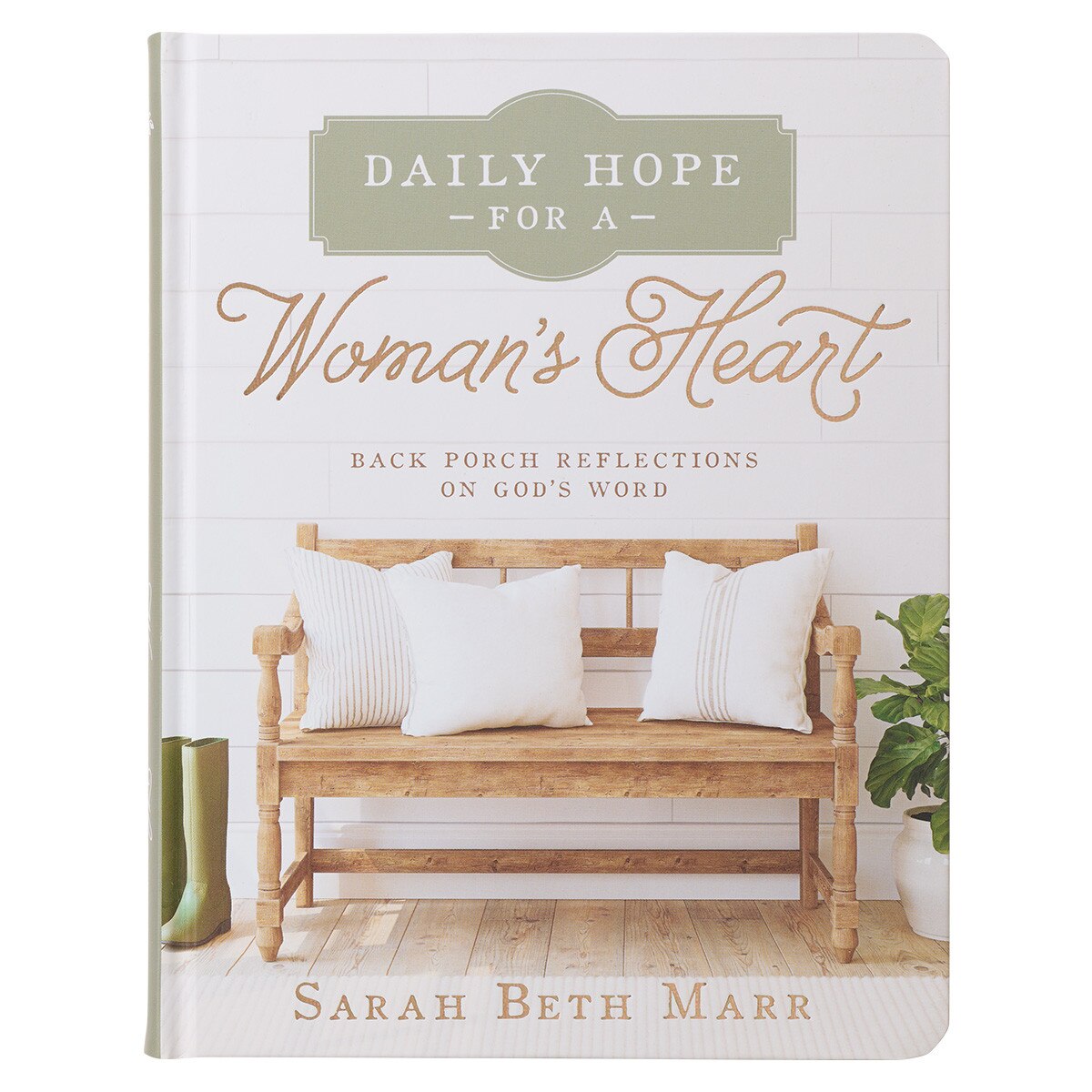 DAILY HOPE FOR A WOMAN'S HEART - HARDCOVER DEVOTIONAL