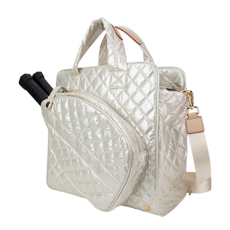 JENNIFER PICKLEBALL TOTE- SNOW