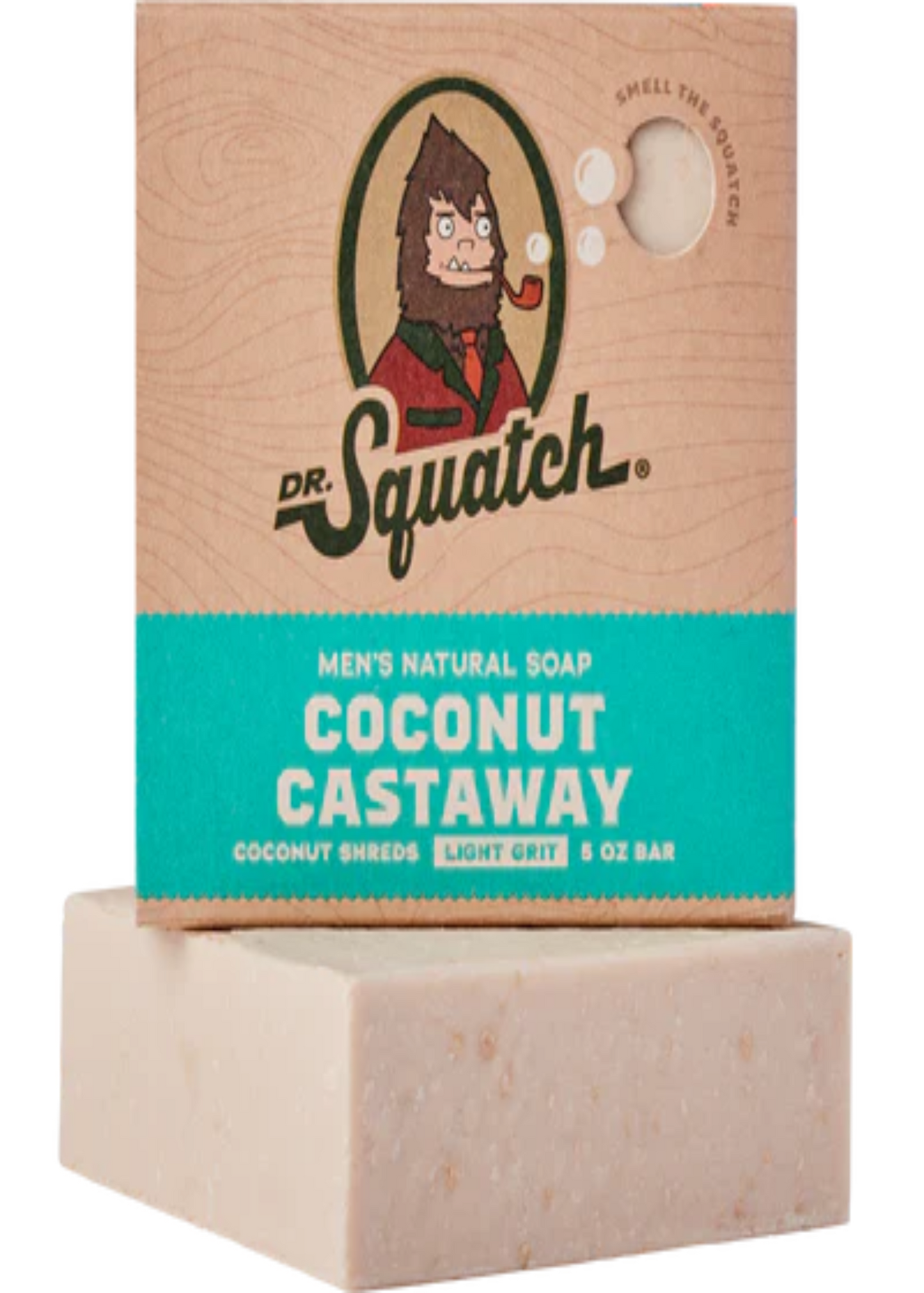 SQUATCH SOAP-COCONUT CASTAWAY