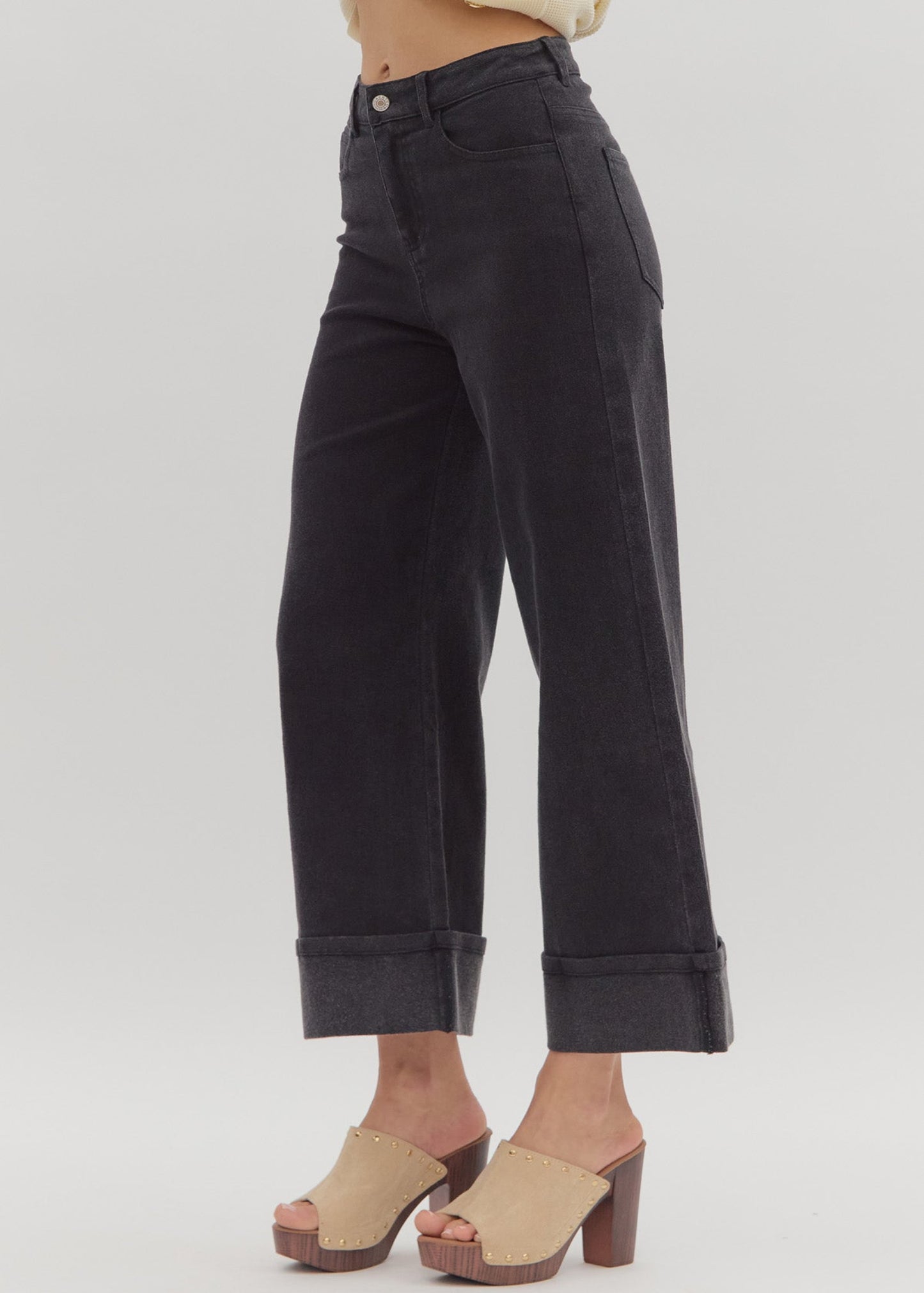 MALLORY JEANS - BLACK