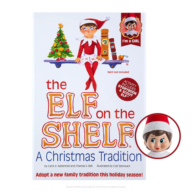 THE ELF ON THE SHELF-GIRL BLUE EYES