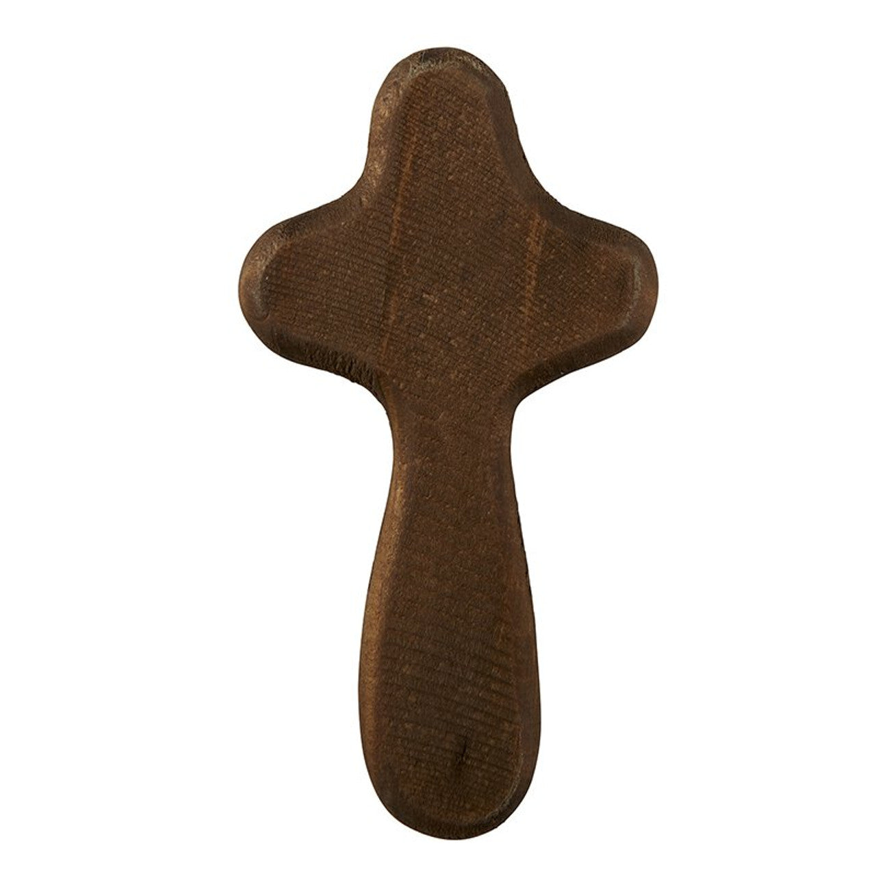 Hand Held Cross- Dark Wood