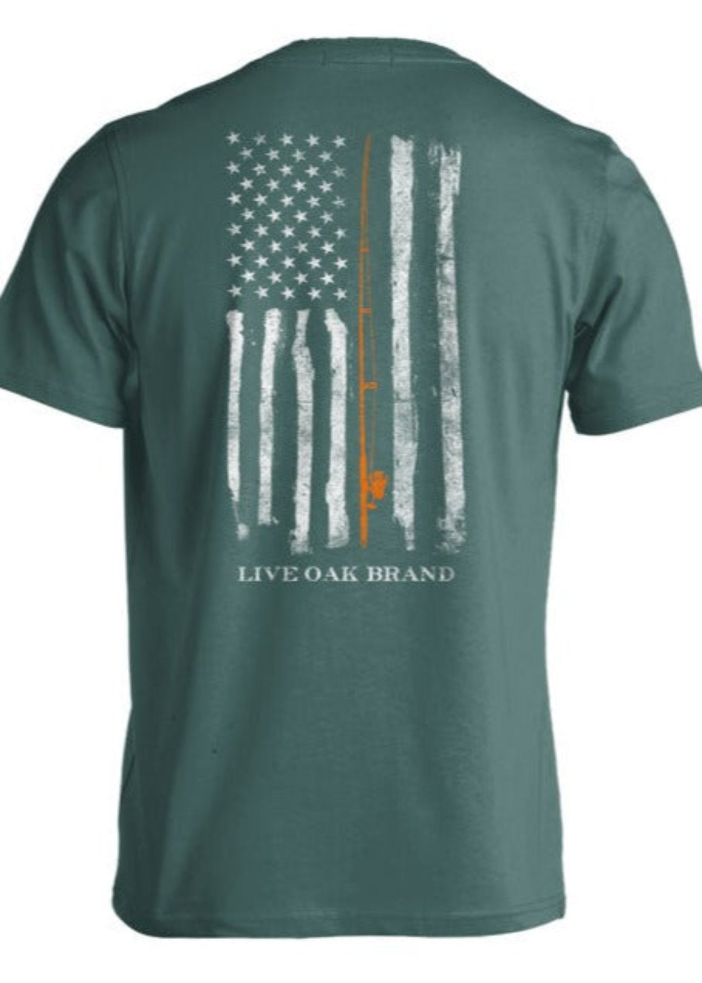 FISHING FLAG-BLUE SPRUCE