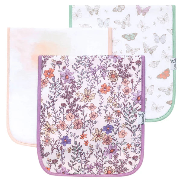 BURP CLOTH: FLORA
