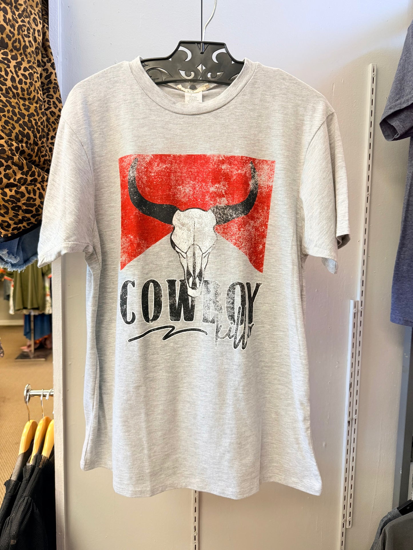 COWBOY KILLER - TSHIRT WITH BULL