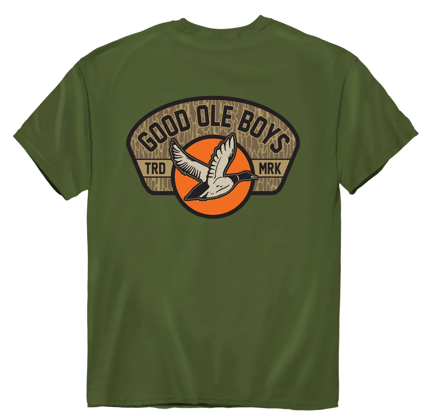 MALLARD CAMO PATCH TEE - GREEN