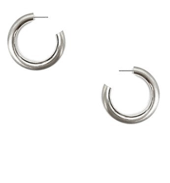 40MM TUBE HOOP EARRINGS