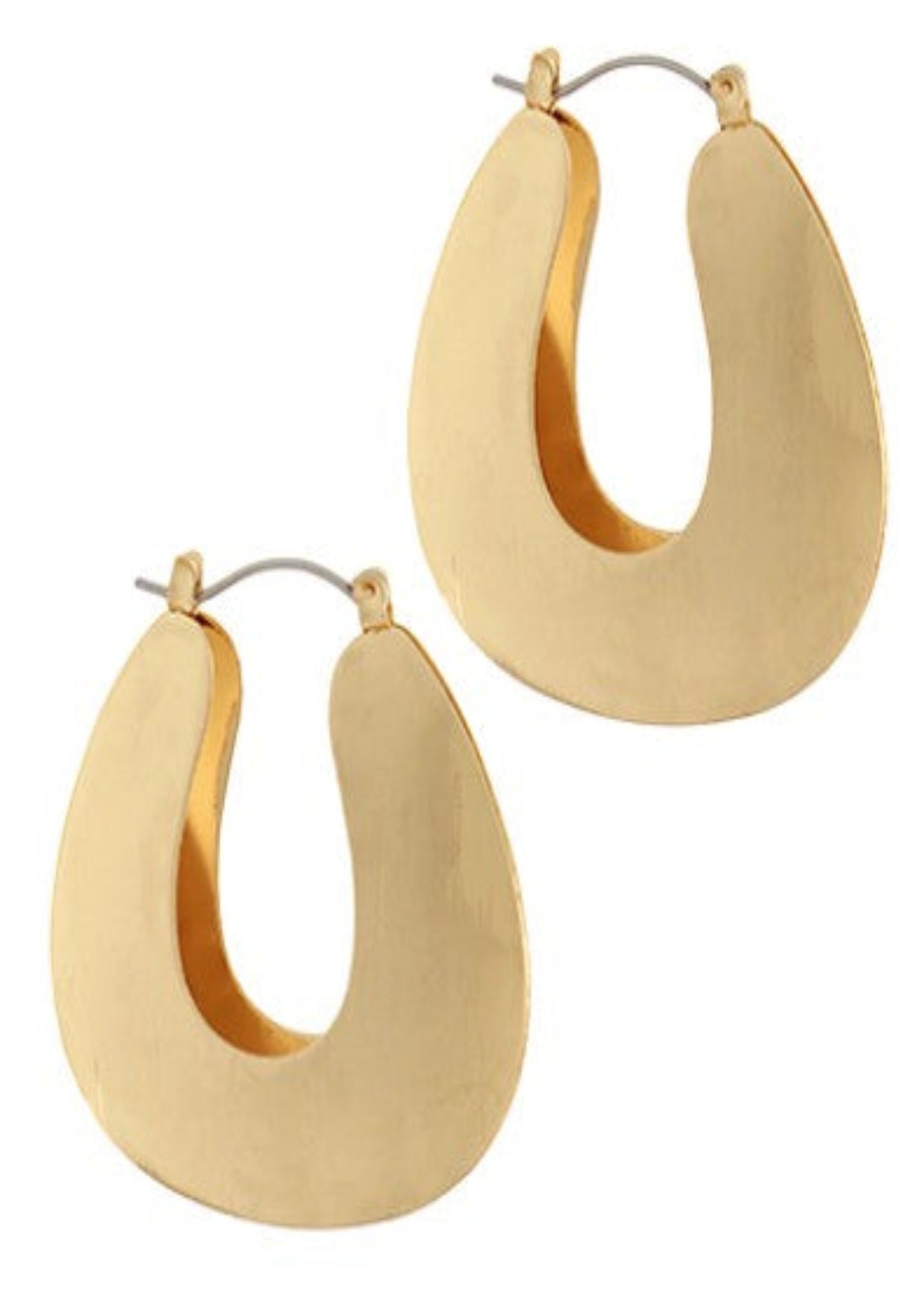 BOLD U SHAPE EARRINGS