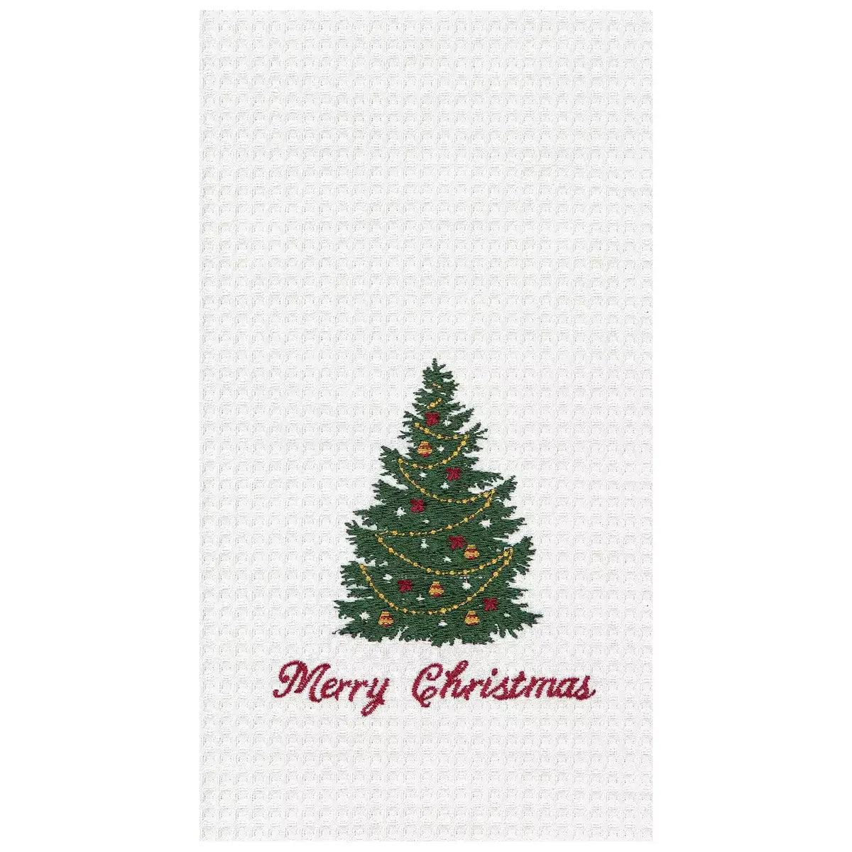 TOWEL-MERRY CHRISTMAS WITH TREE