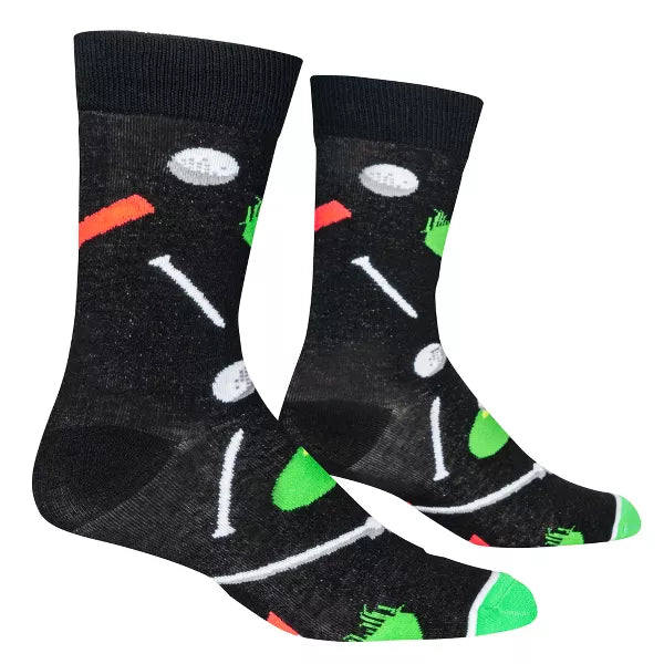 CRAZY SOCKS-GOLF
