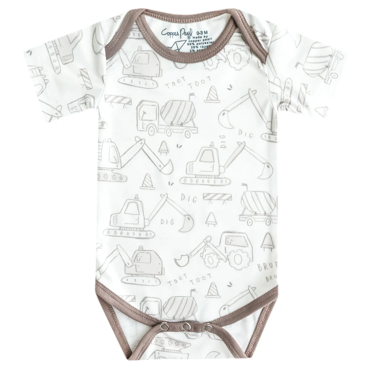 Gage Short Sleeve Bodysuit 3-6 mo