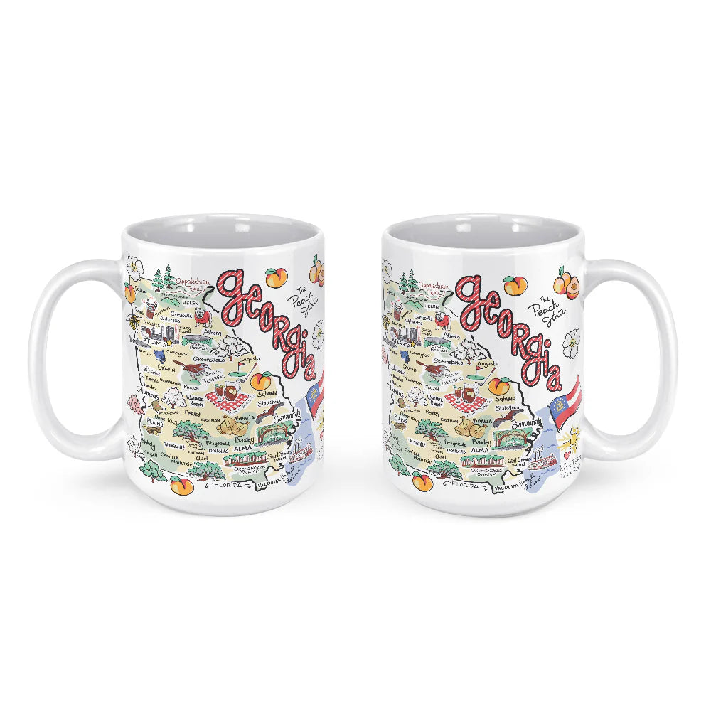 FISHKISS GEORGIA MUG