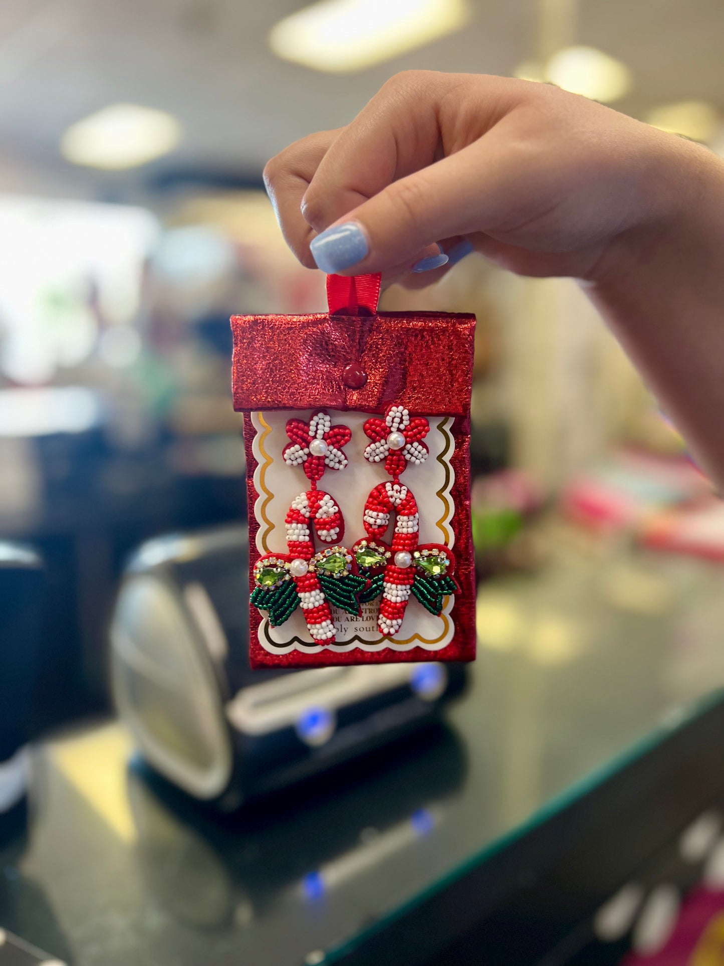 HOLIDAY CANDY EARRINGS
