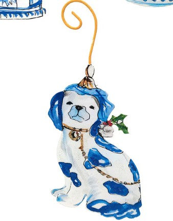 CHINOISERIE ORNAMENTS - DOG