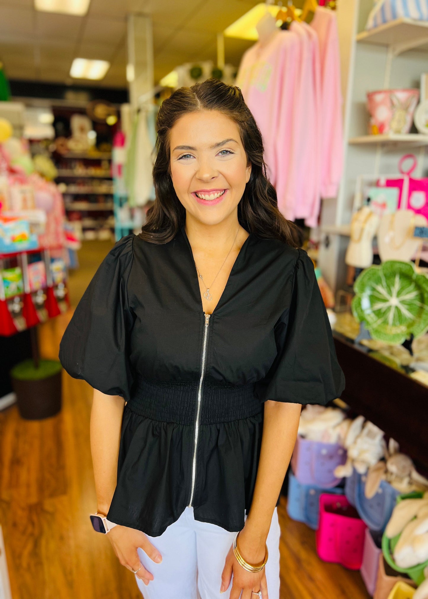 GRACE TOP - BLACK