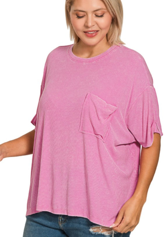 KELLAH TOP - CANDY PINK