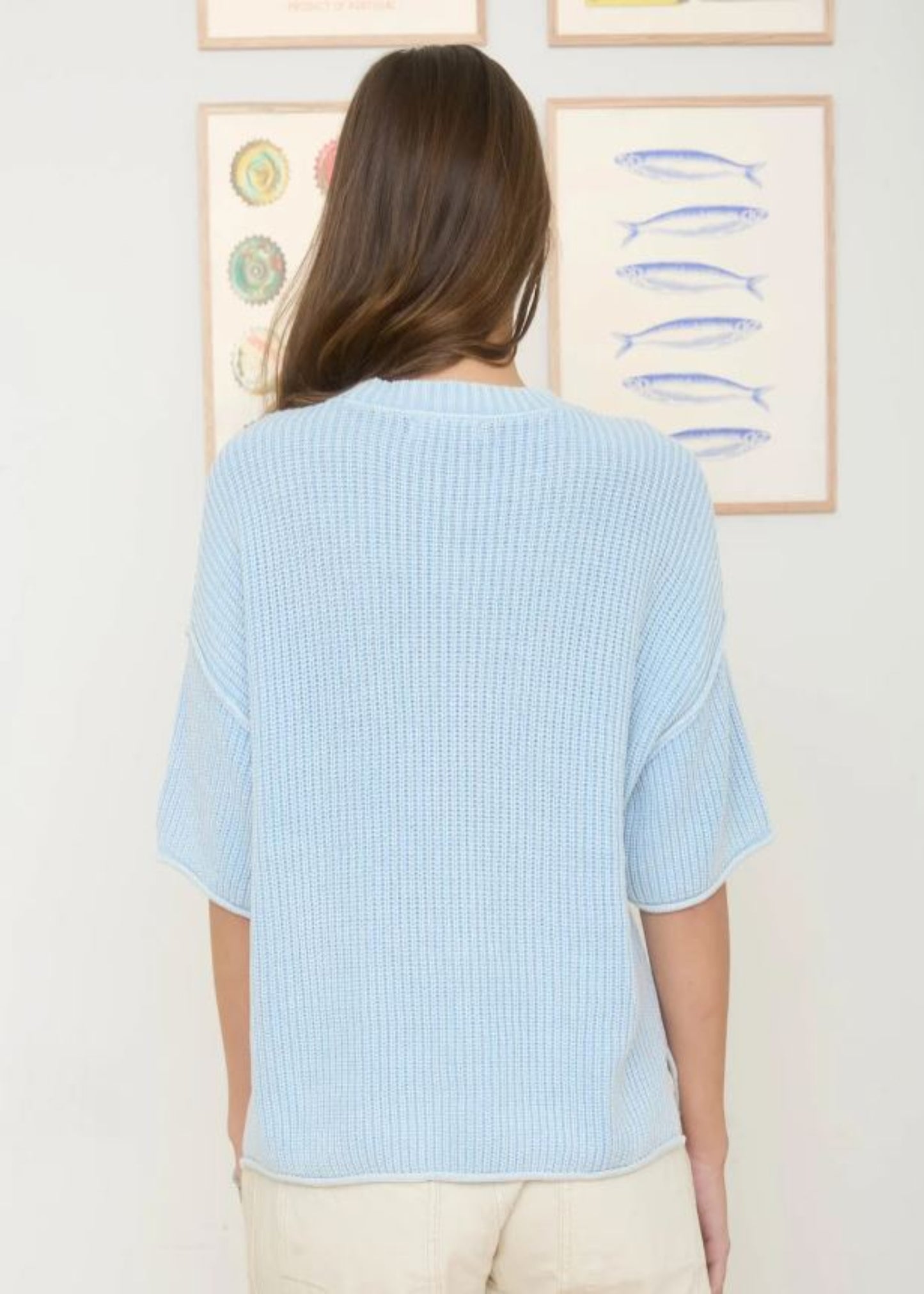 JULIE SWEATER - BLUE