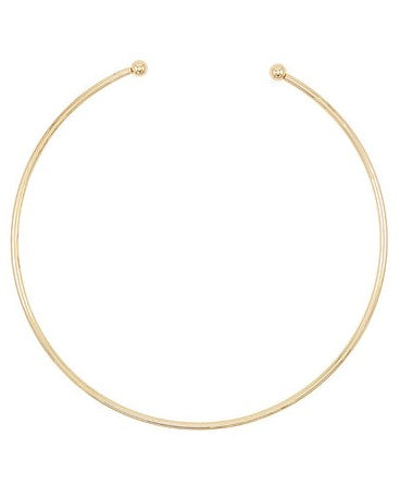 END BALL CHOKER - GOLD