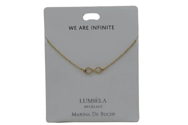 LUMIELA NECKLACE- INFINITY SHAPE