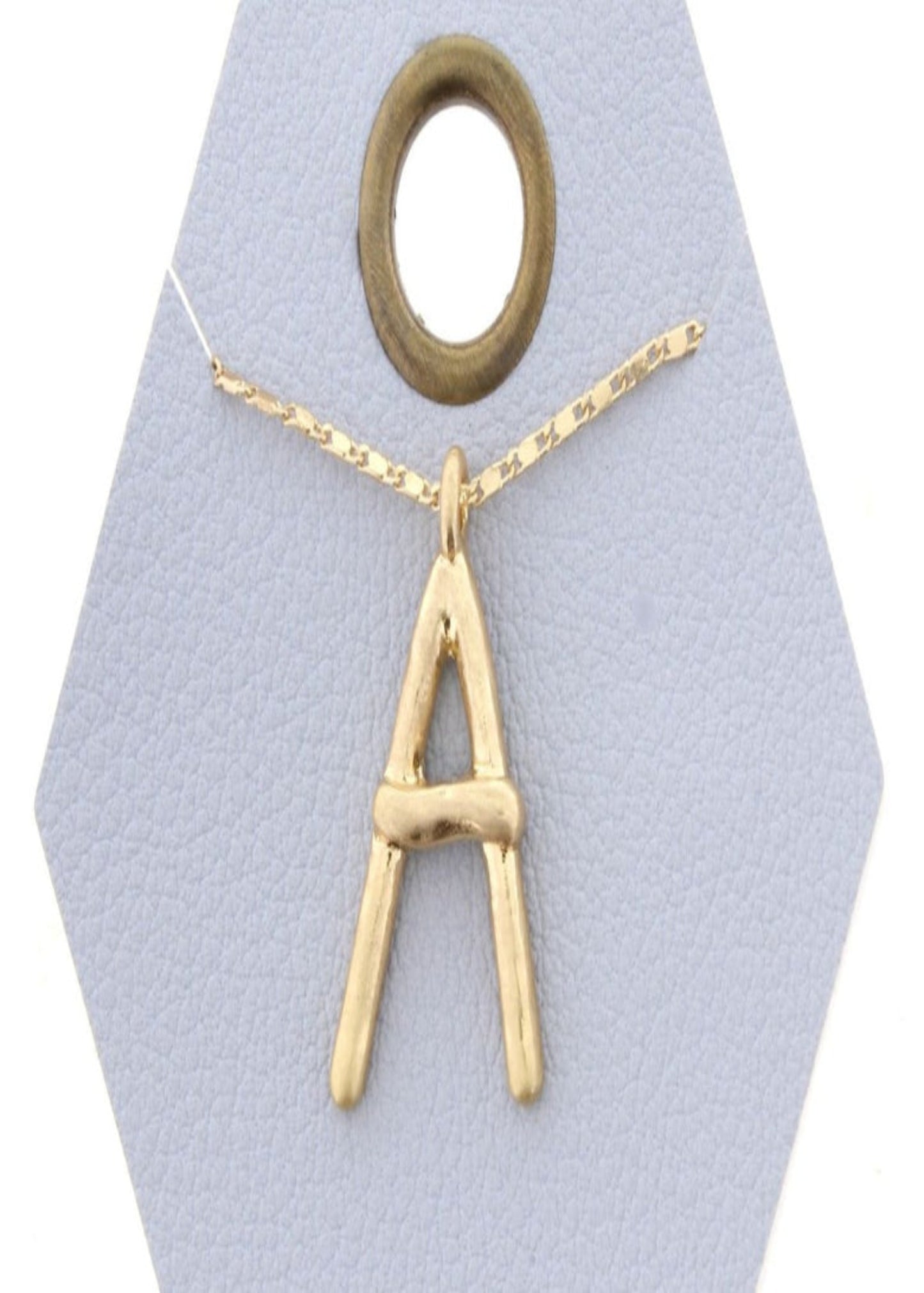 16'' GOLD CHAIN INITIAL NECKLACE