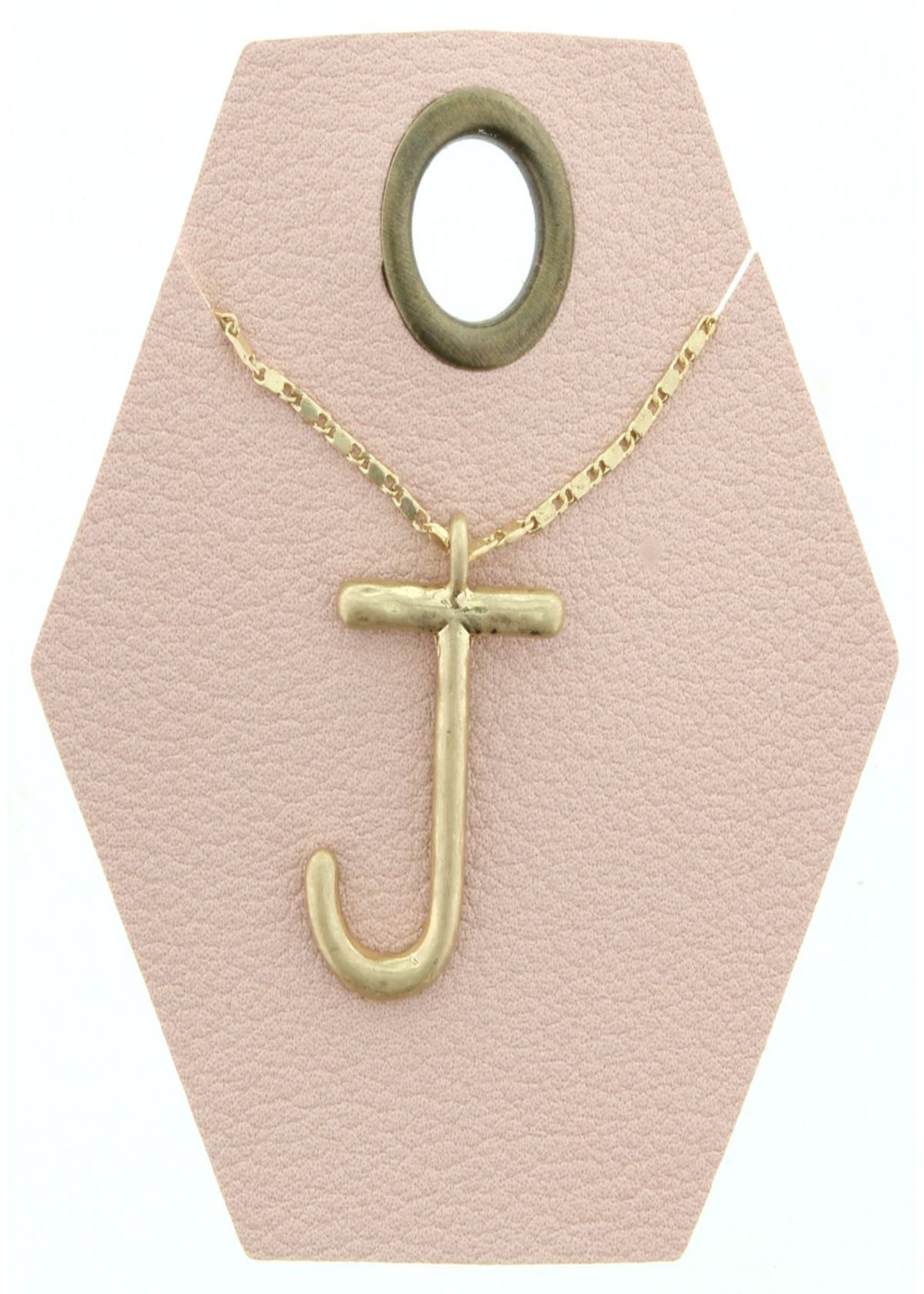 16" Gold Chain, Initials Say My Name Necklace
