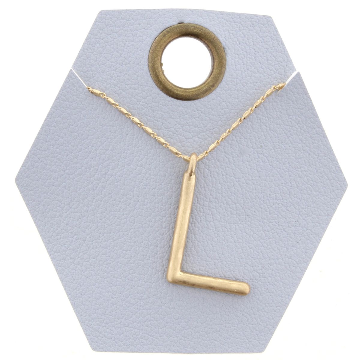 16" Gold Chain, Initials
