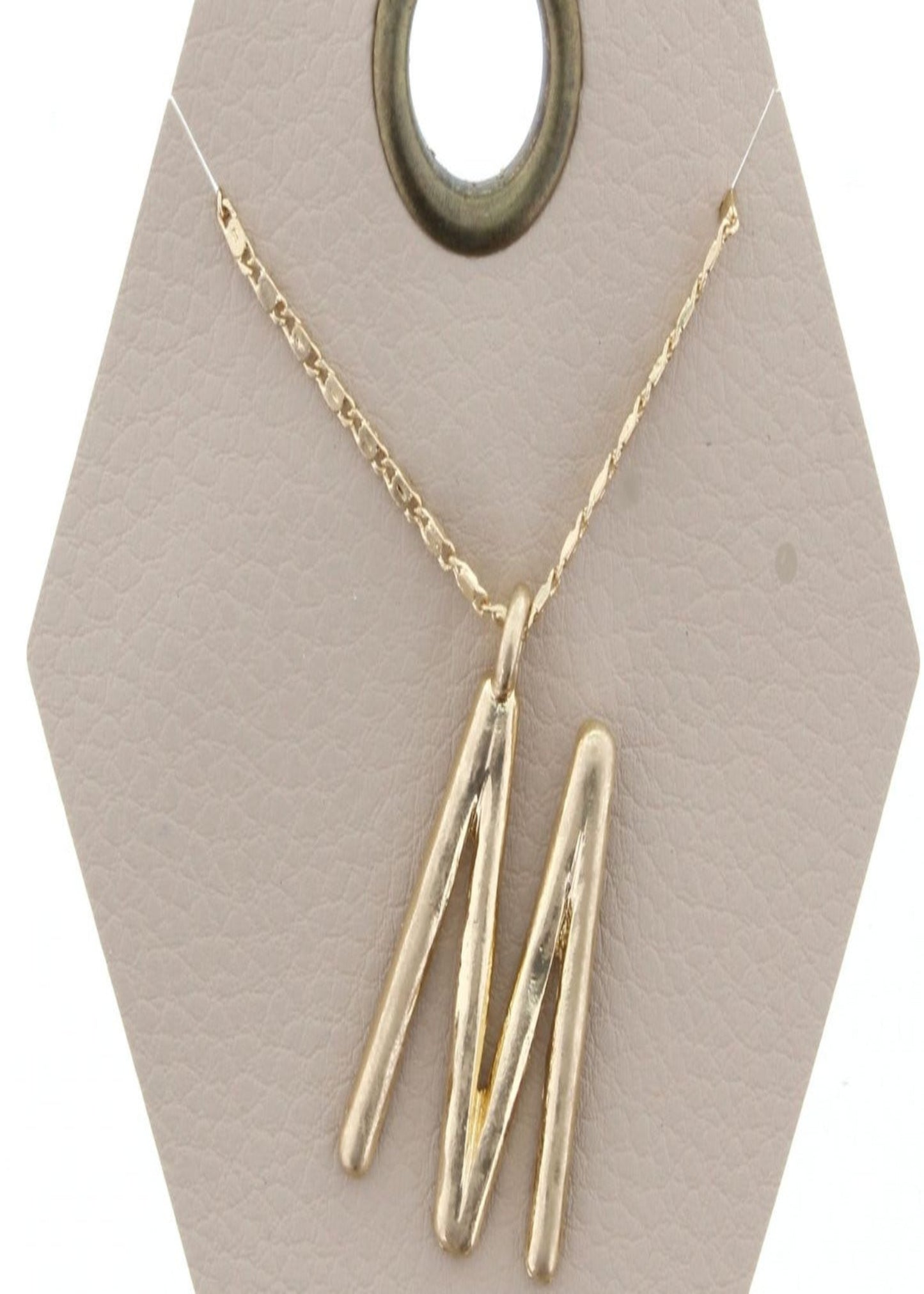 16'' GOLD CHAIN INITIAL NECKLACE