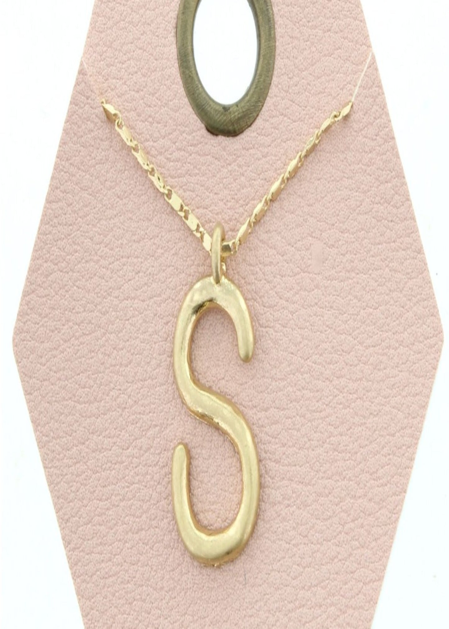 16'' GOLD CHAIN INITIAL NECKLACE