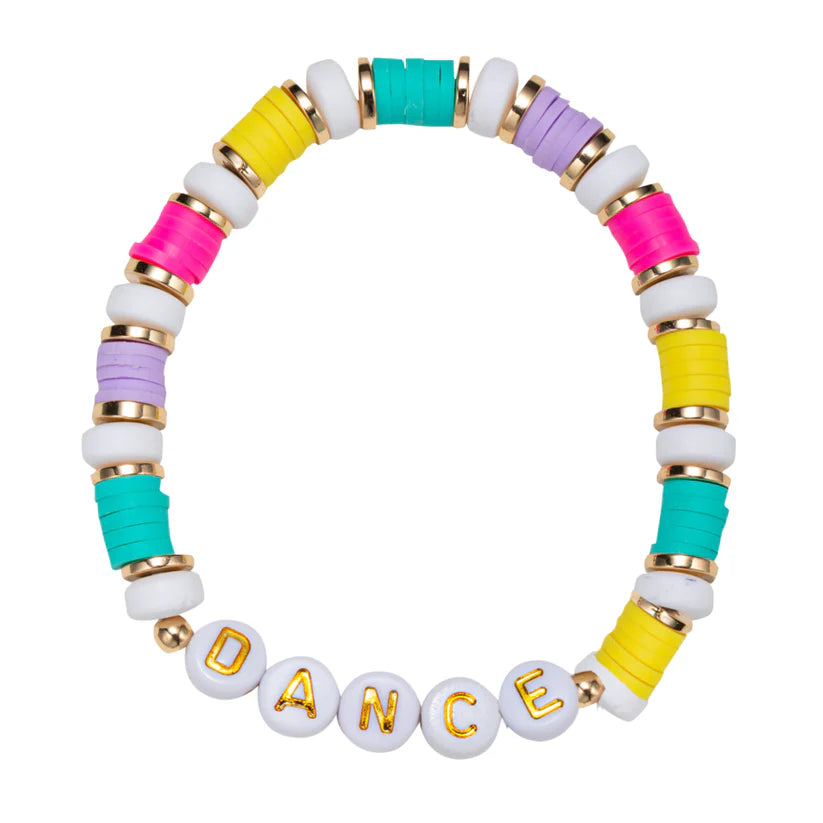 KIDS 'DANCE' BEADED BRACELET
