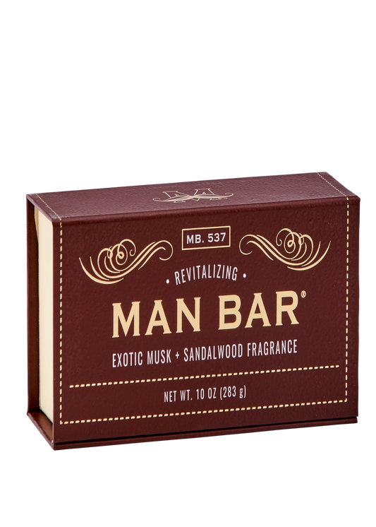 10 OZ MAN BAR- EXOTIC MUSK & SANDALWOOD