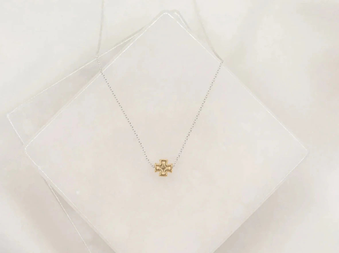 FAITH PETITE NECKLACE-GOLD