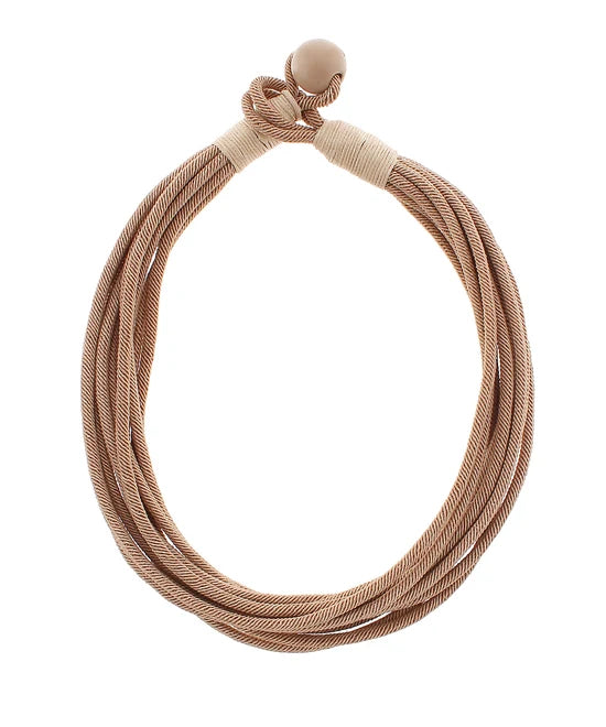2MM Multi Layered Rope Necklace