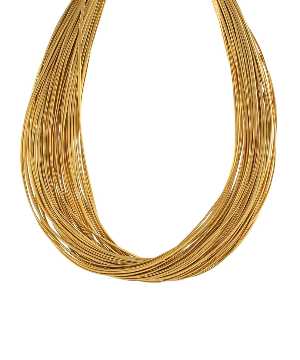 Multi Layered Thin Rope Necklace