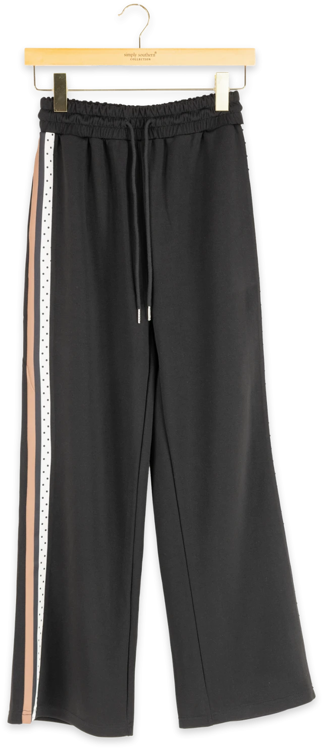 LOUNGE PANTS - BLACK