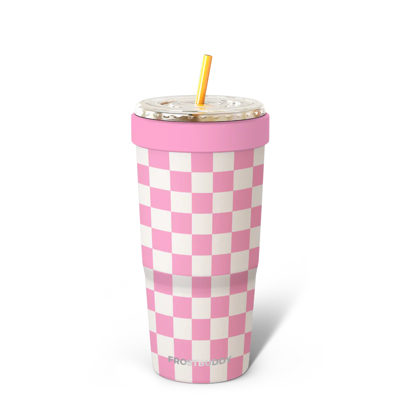 TO-GO BUDDY - PINK CHECKERED