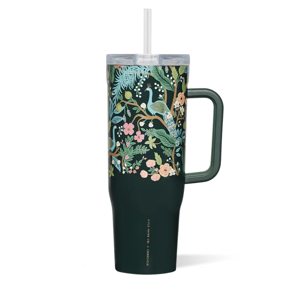 Cruiser - 40oz Rifle Paper - Peacock Blue