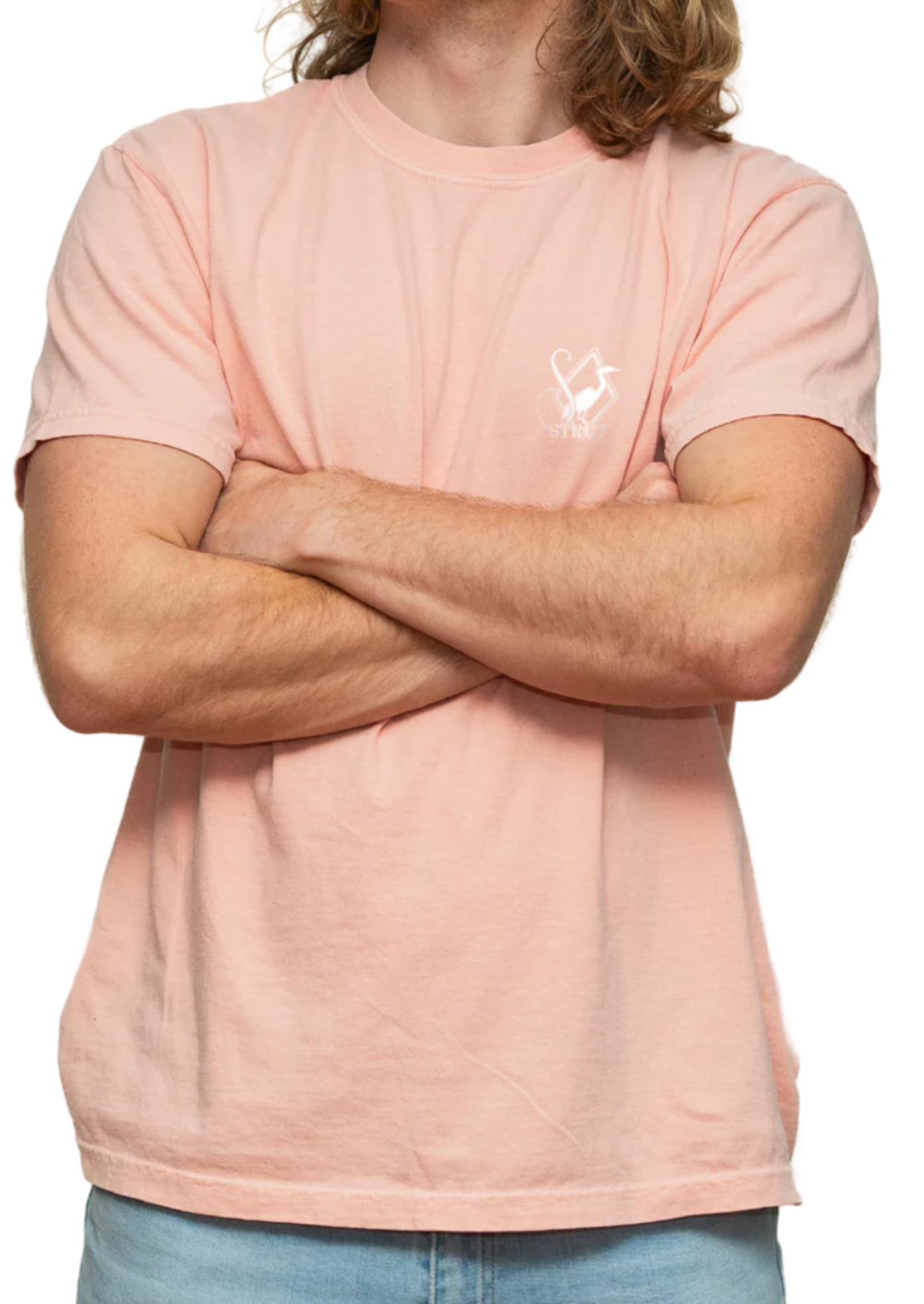 POINTER FLAG IN GRASS-PEACHY - DIS