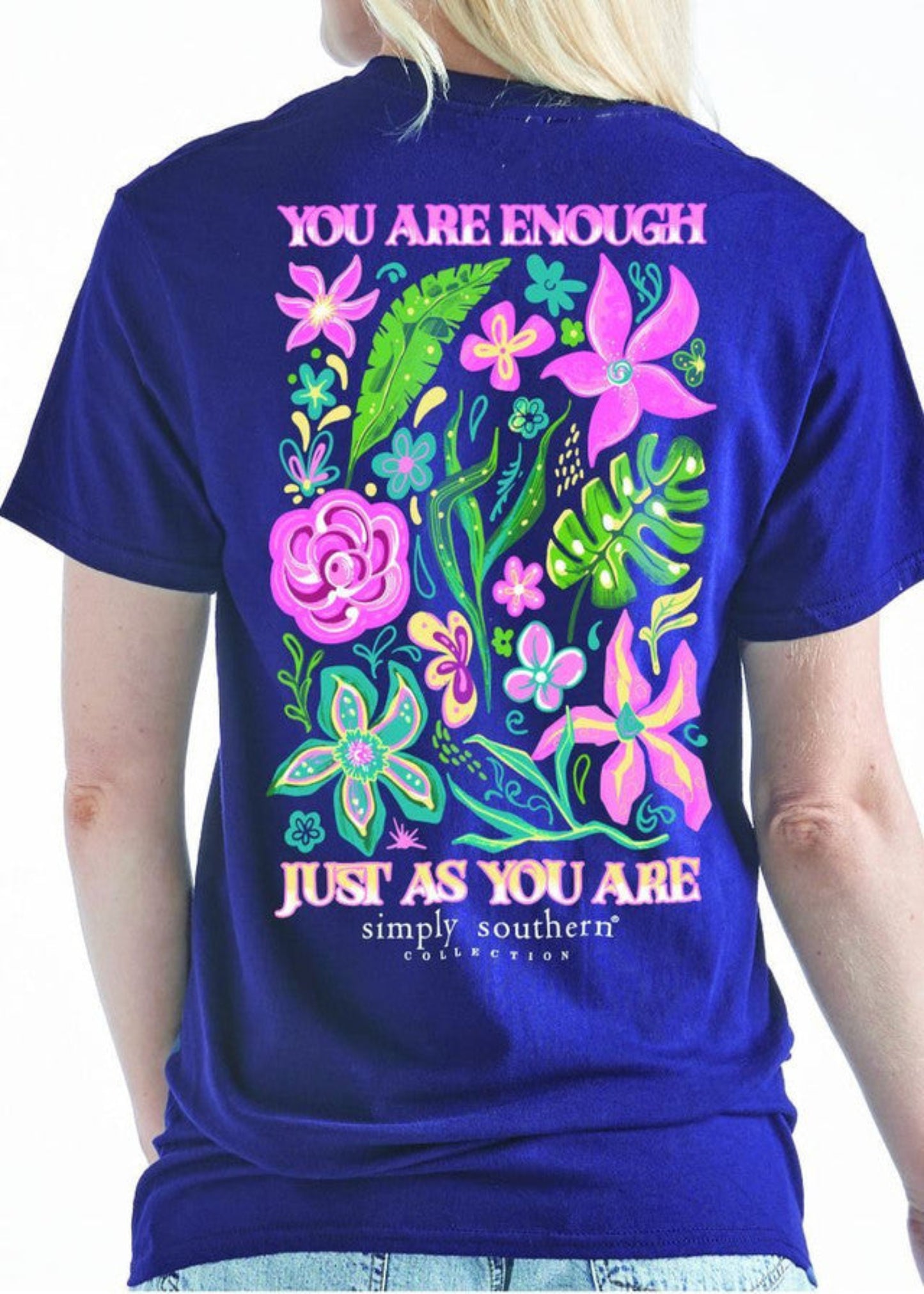 YOUTH YOU ARE ENOUGH NAVY