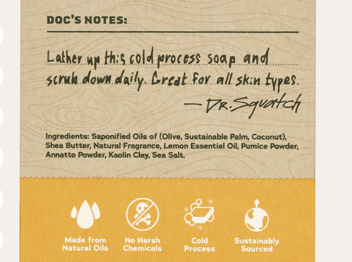 SQUATCH SOAP-SUMMER CITRUS